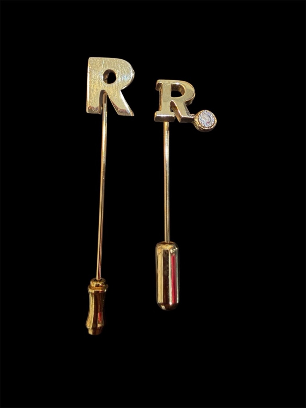 "R" Stick Pins